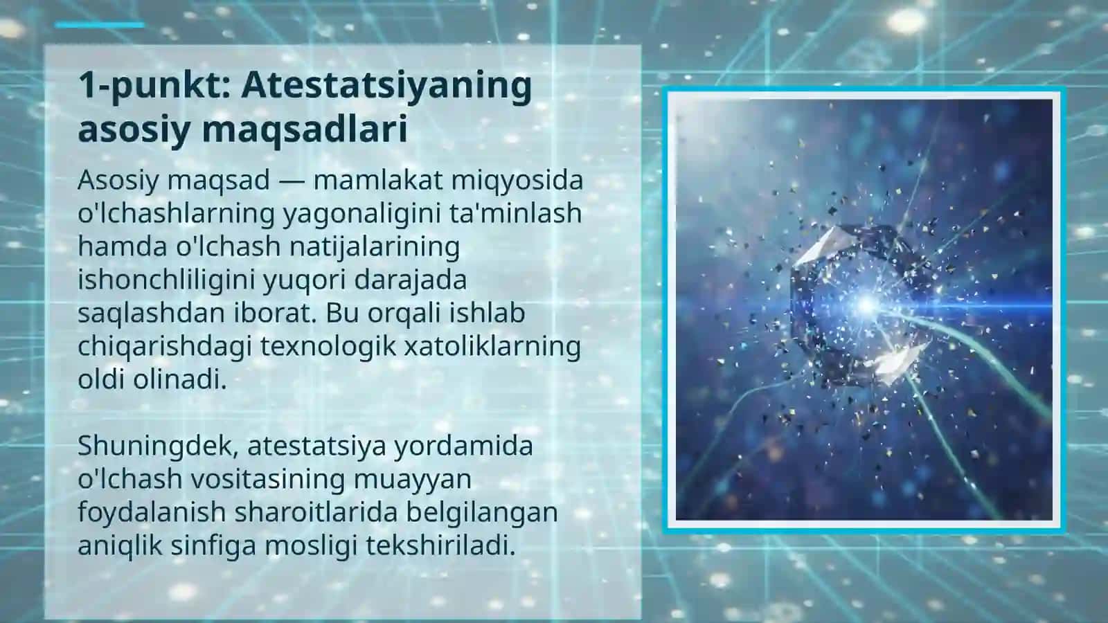 O'LCHASH VOSITALARINING METROLOGIK ATESTATSIYA QILISH 4