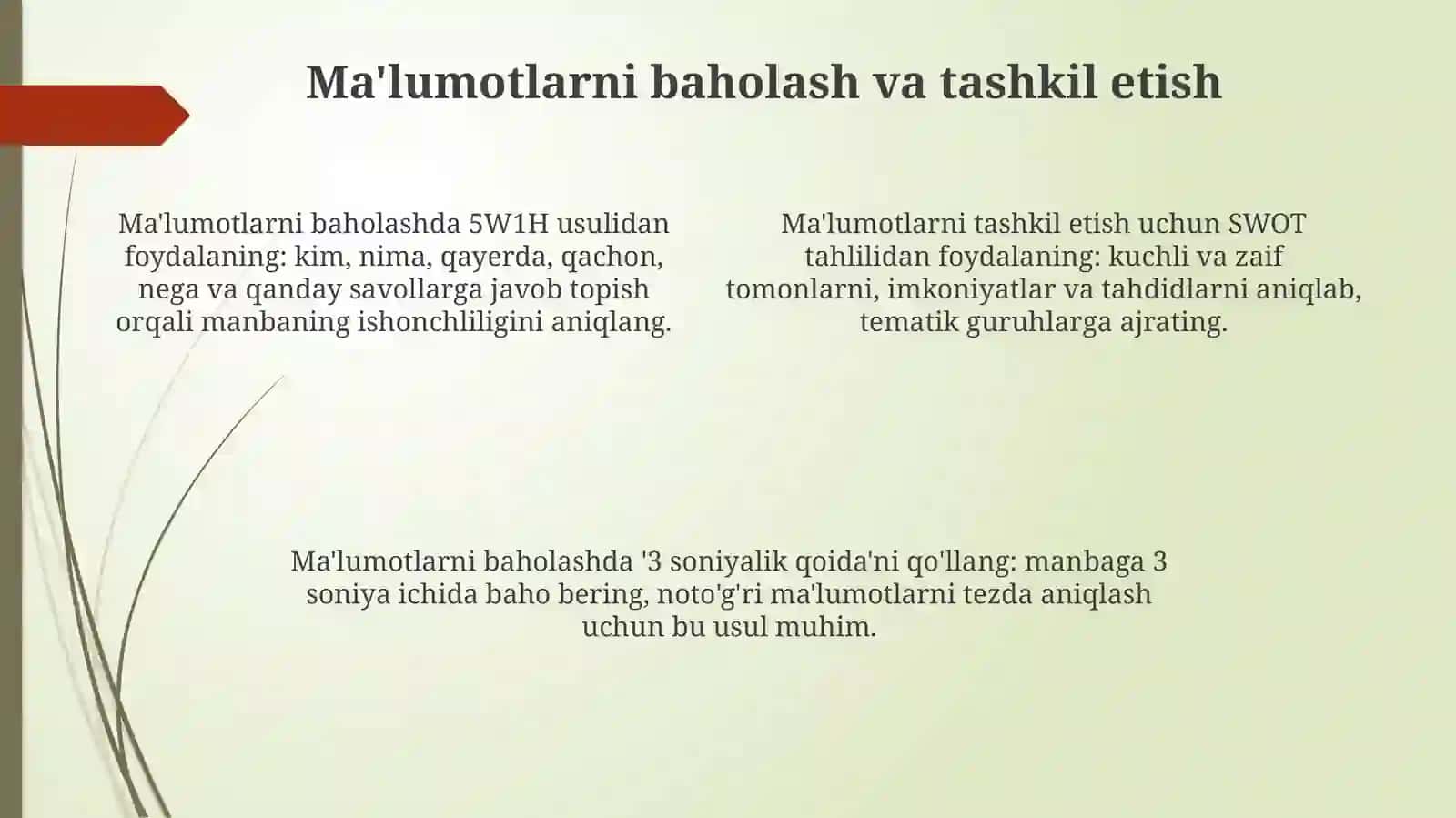Bayon uchun material toʻplash 4