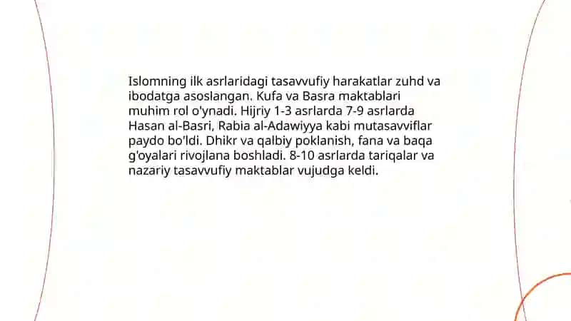 Tasavvufning paydo boʻlishi 4