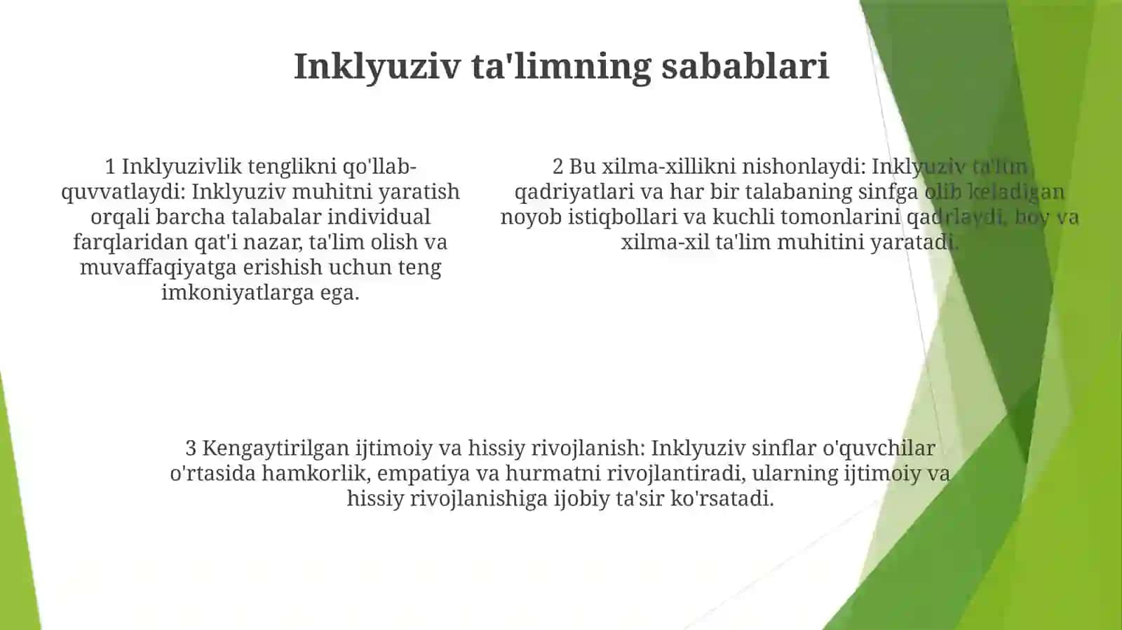 Inklyuziv Ta'Limning Tamoillari Va Unga Bulgan Extiyojlar Va Uning Sabablari Va Bosqichlari 4