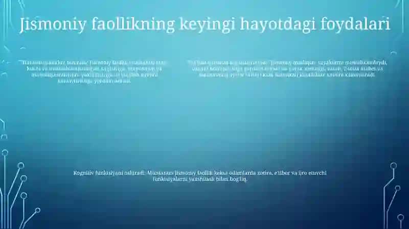 Keksayganda Ovqatlanish Va Harakatlanish Tartibi 4