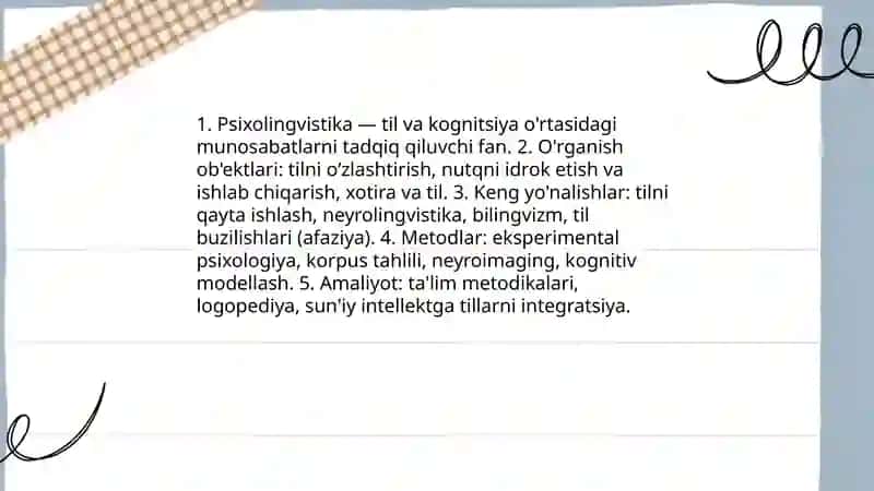 Tilshunoslikning zamonaviy yoʻnalishlari 4