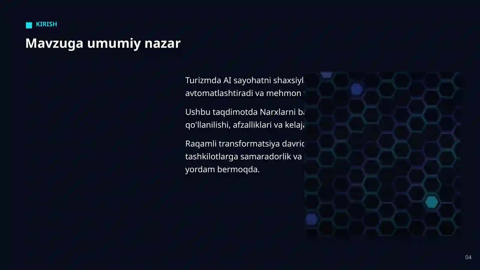 AI TURIZM VA MEHMONDO'STLIKDA 4