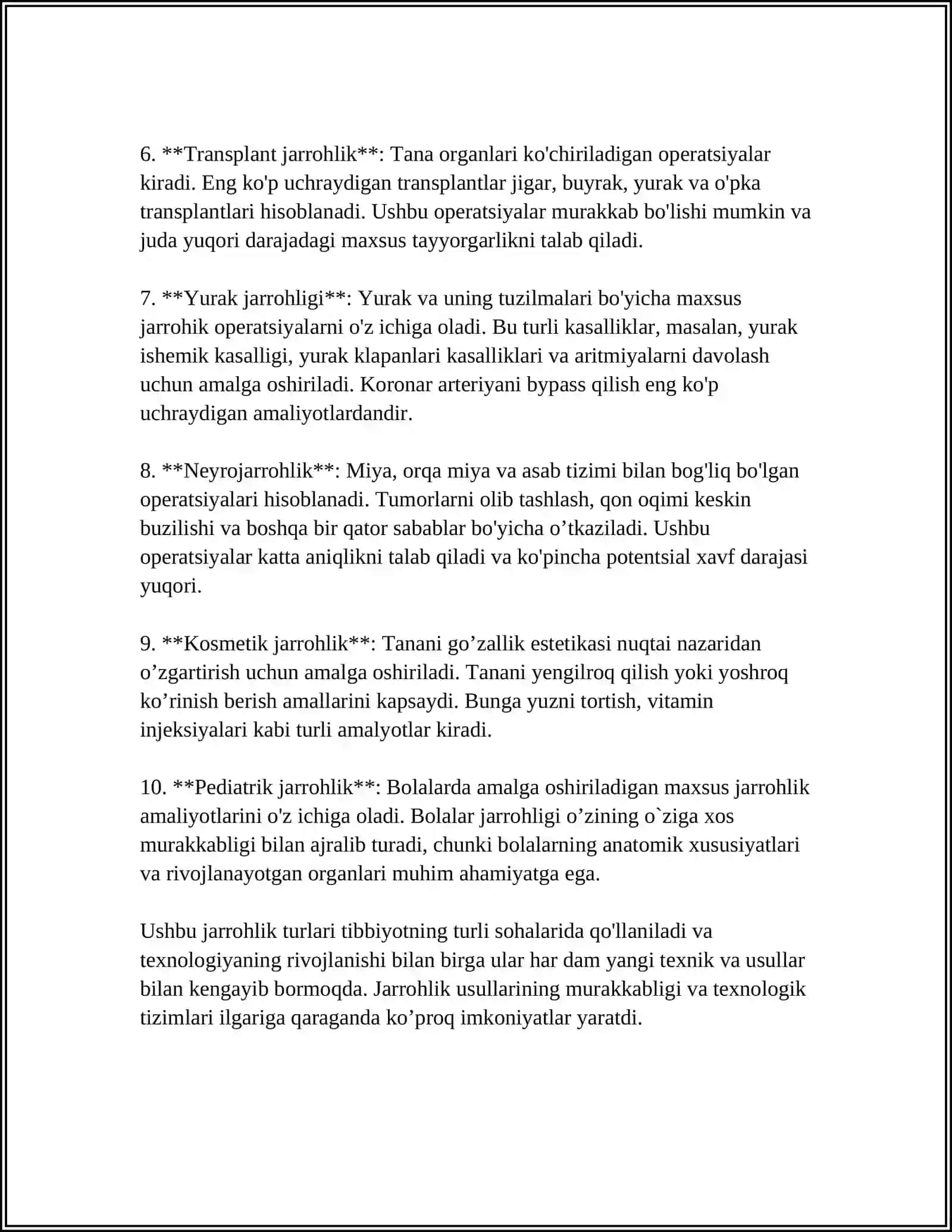 YUZDAGI APIRATSIYALAR XUSUSIYATLARI 4
