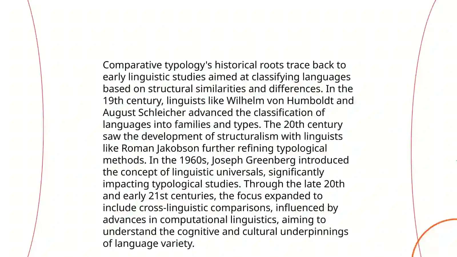 Comparative Typology as a Branch of Linguistics 4
