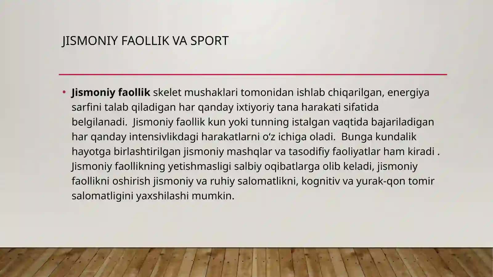 Sog‘lom turmus tarzi haqida 4