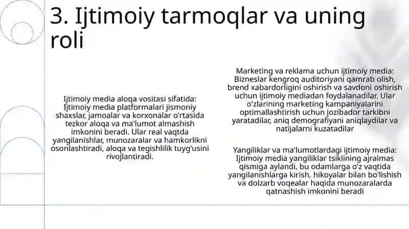 Zamonaviy Mediamaydonda Internet Imkoniyatlari 4