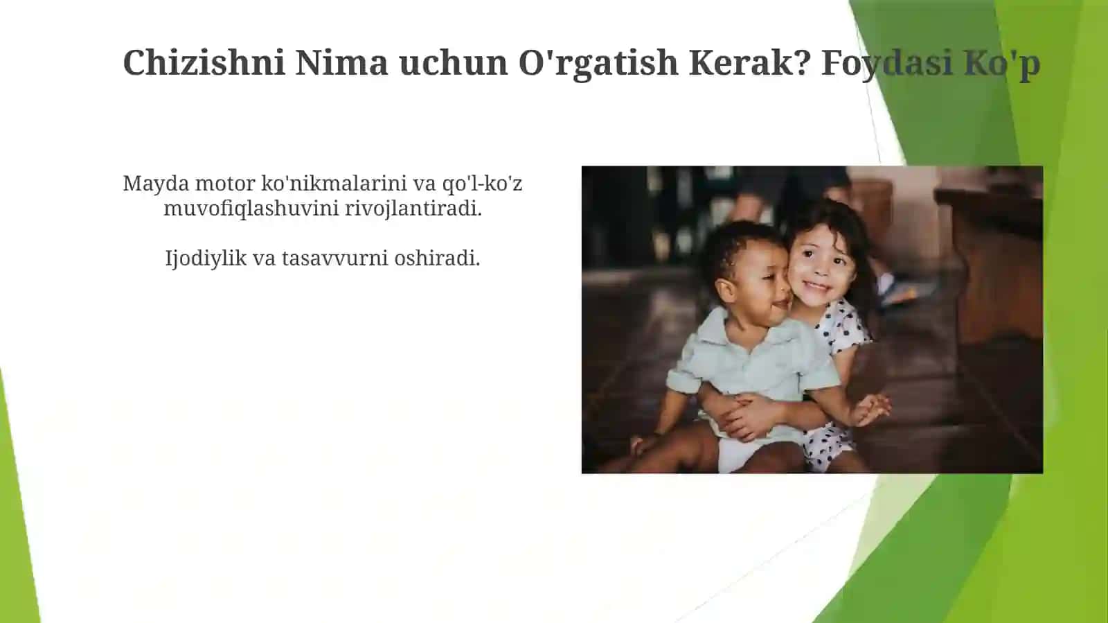 Maktabgacha yoshdagi bolalarni rasm chizishga o'rgatish 4