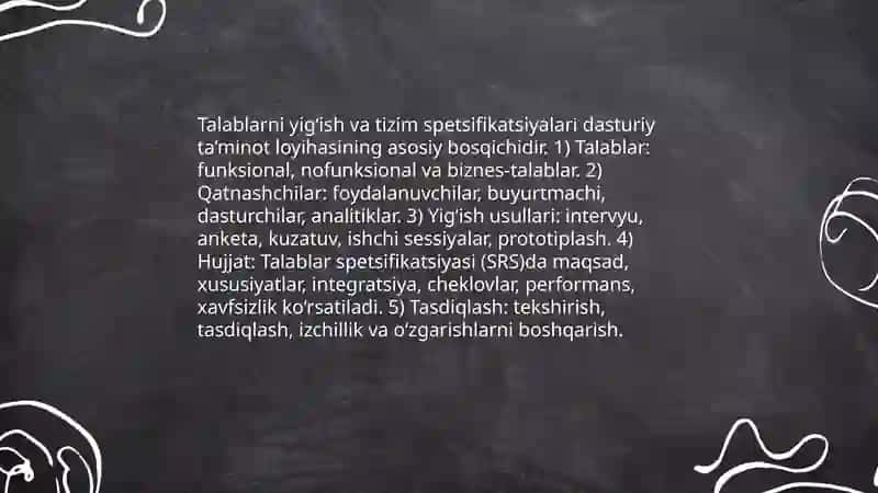 Dasturlarni loyihalash va algoritmlarni ishlab chiqish 4