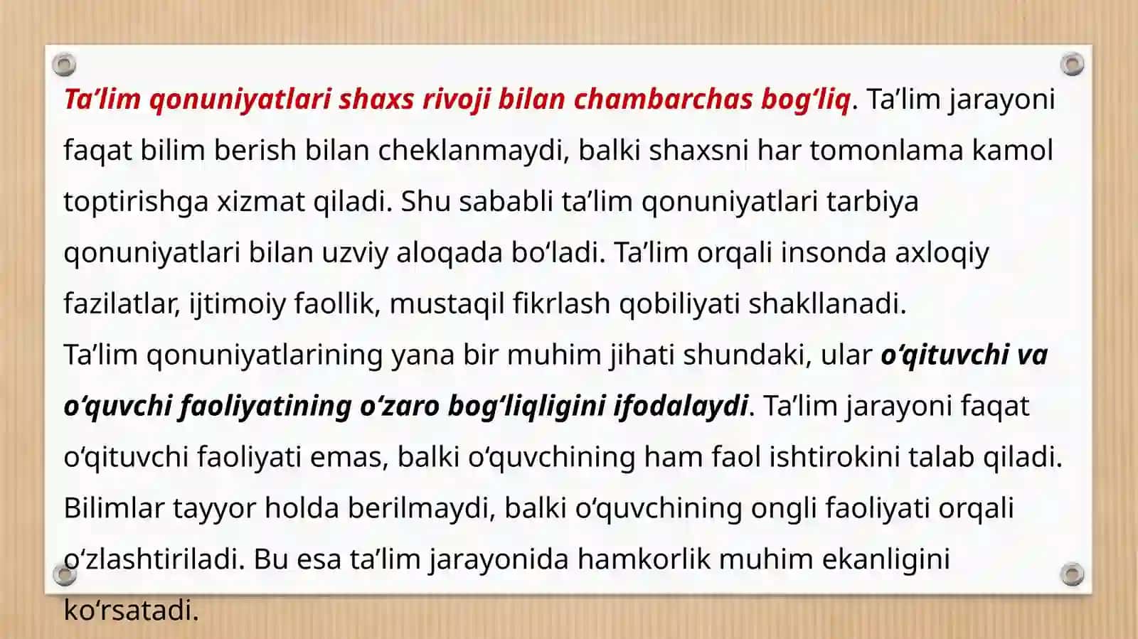 Ta’limqonuniyatlari 4