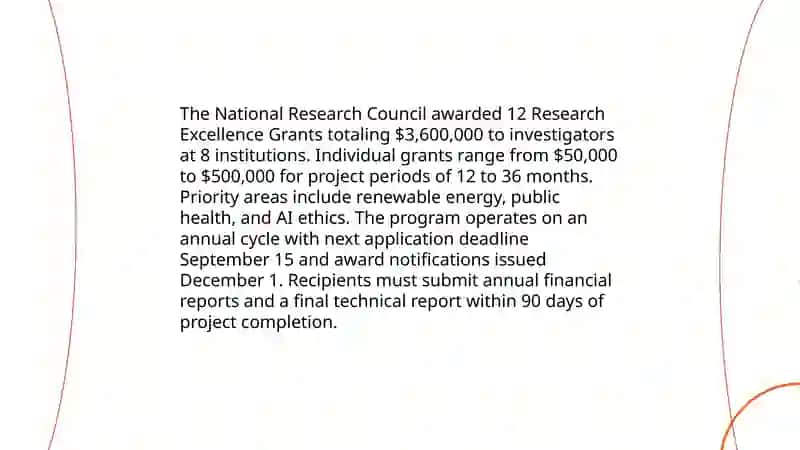 Research Excellence Grant 2026 4