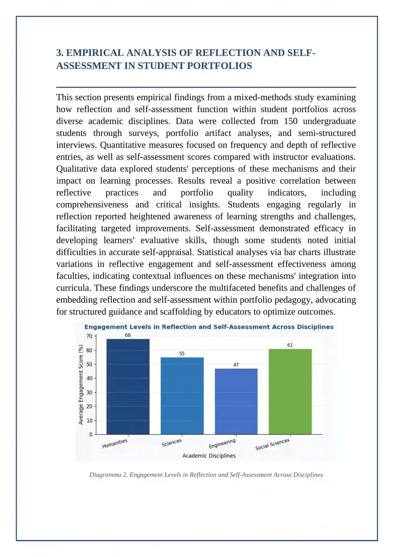The Role of Reflection and Self-Assessment Mechanisms in the Formation of Student Portfolios 4
