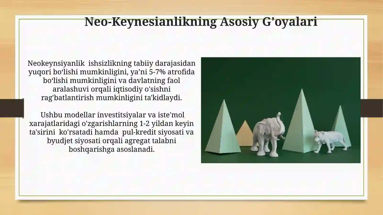 Iqtisodiy oʻsishning neokeynscha modeplari 4