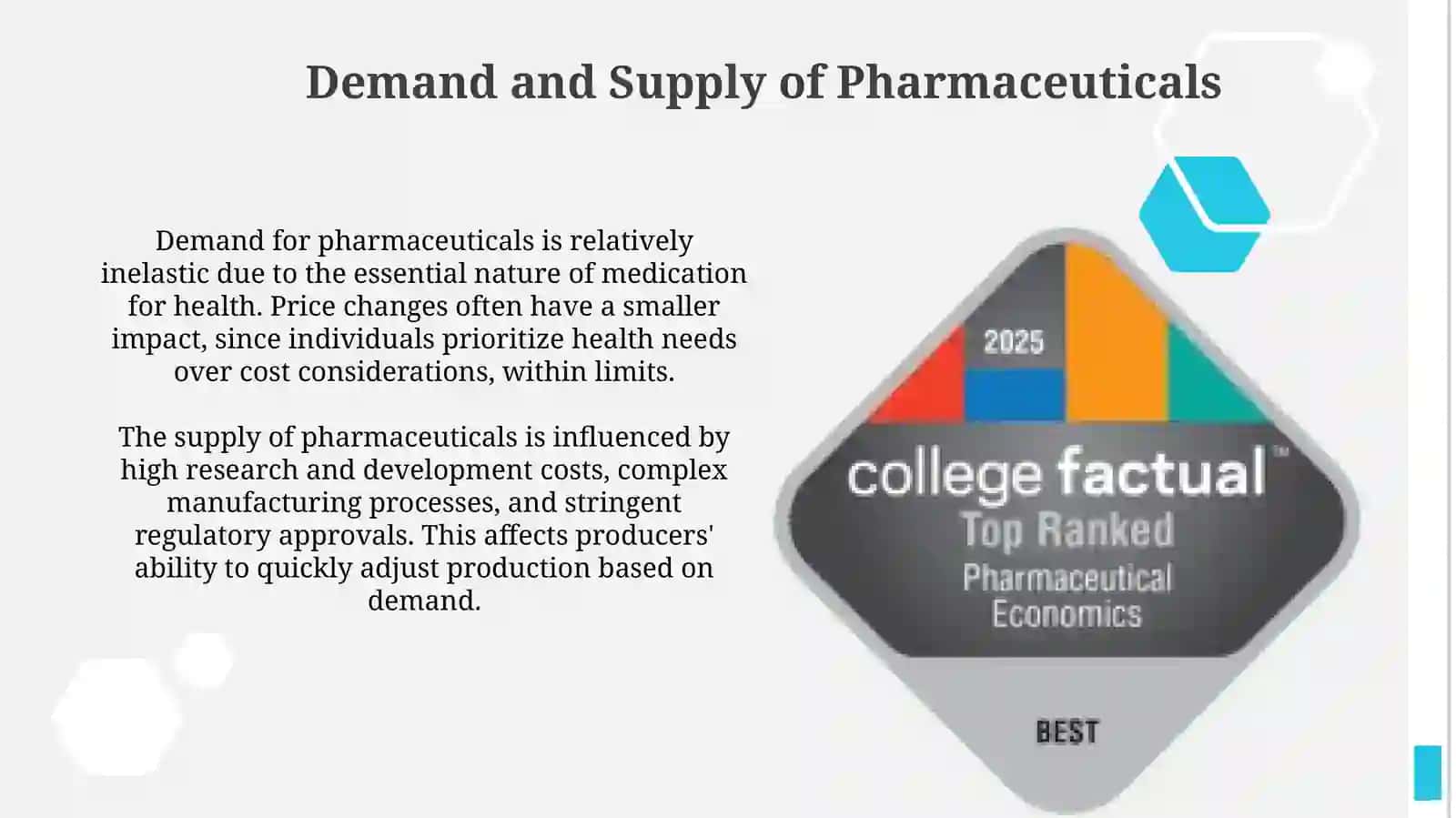 Pharmaceutical economics 4
