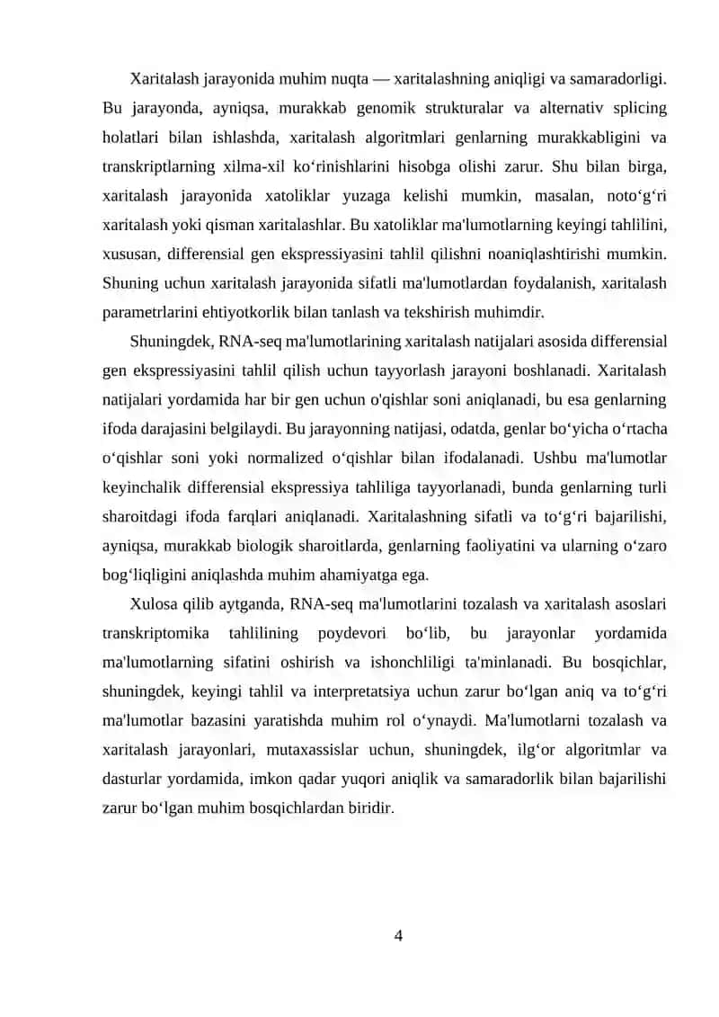 Transkriptomika va RNA-seq Texnologiyasi 4
