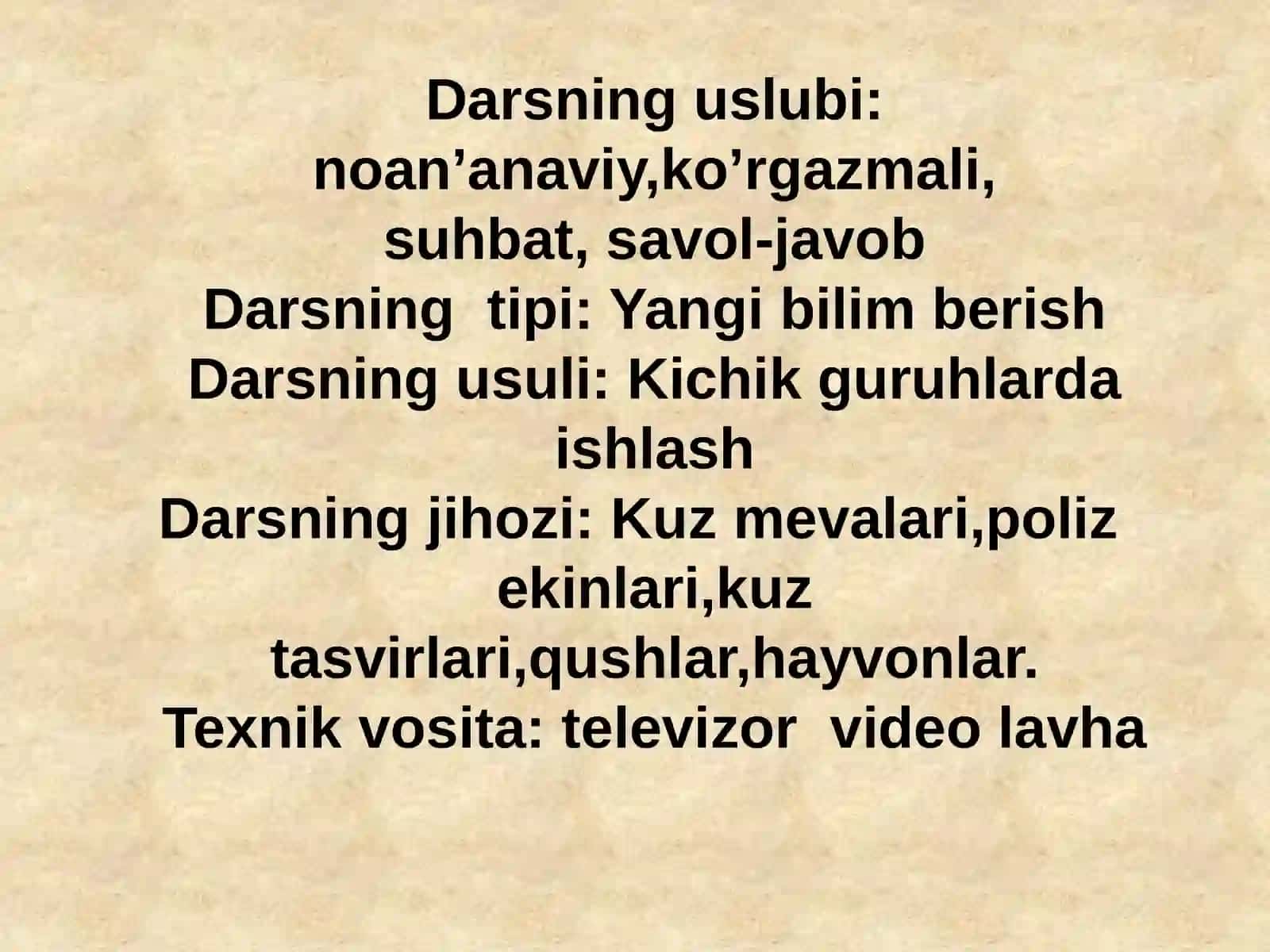 Kuz ne'matlari! 4