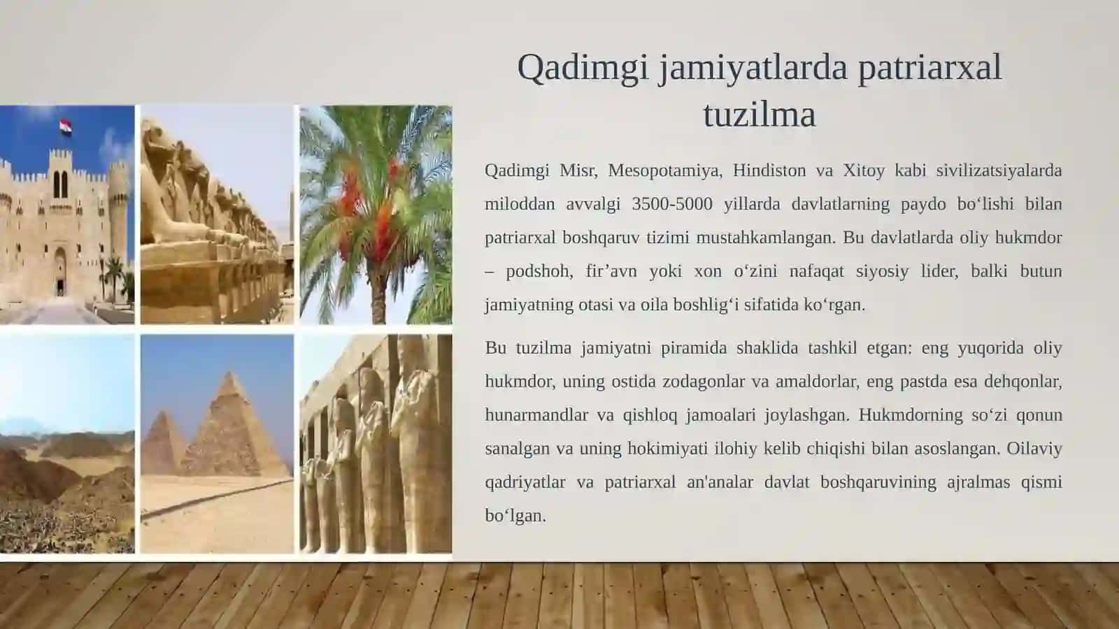 Davlatchilikning kelib chiqishi haqidagi patriarxal nazariya 4