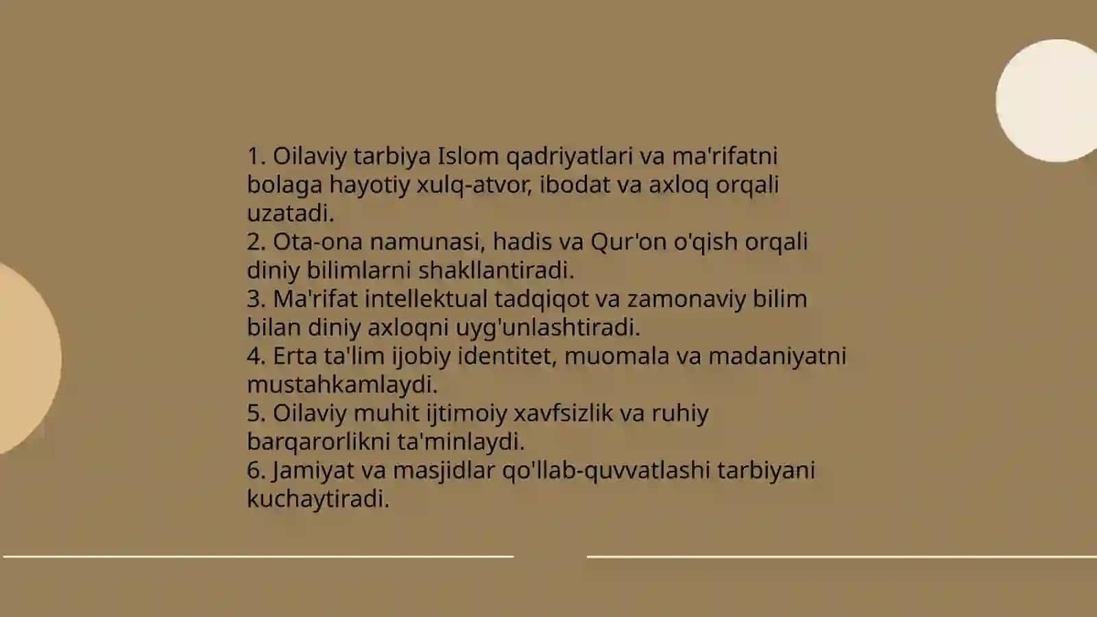 Islom qadriyatlari ma'rifatning hozirgi davrdagi ahamiyati 4