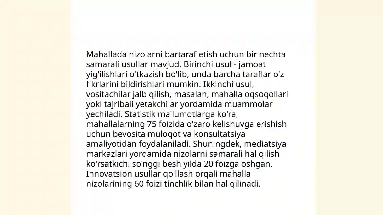 Mahalla institutining konfliklarni hal etishdagi roli 4