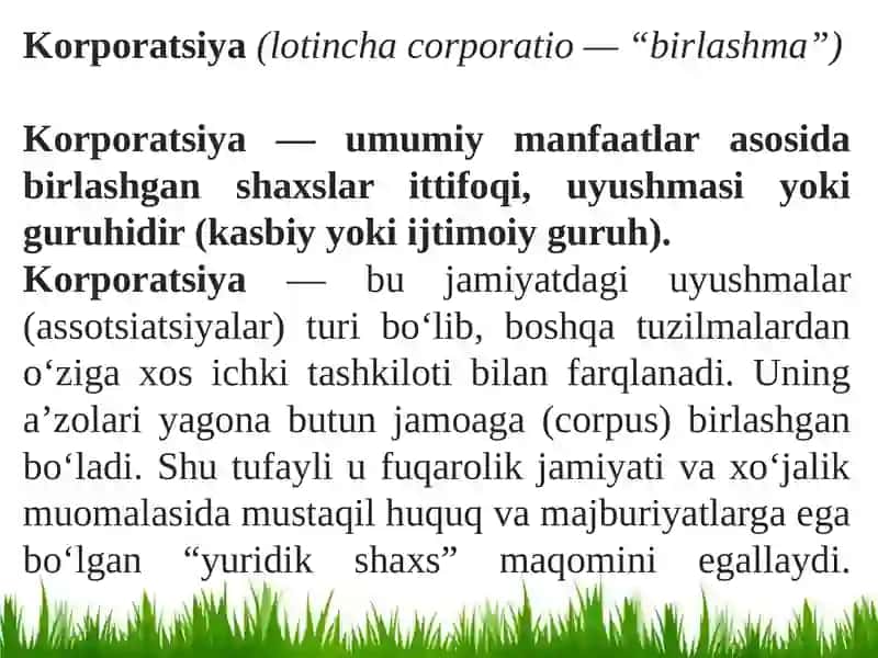 Korporatsiyavakorporativboshqaruv 4