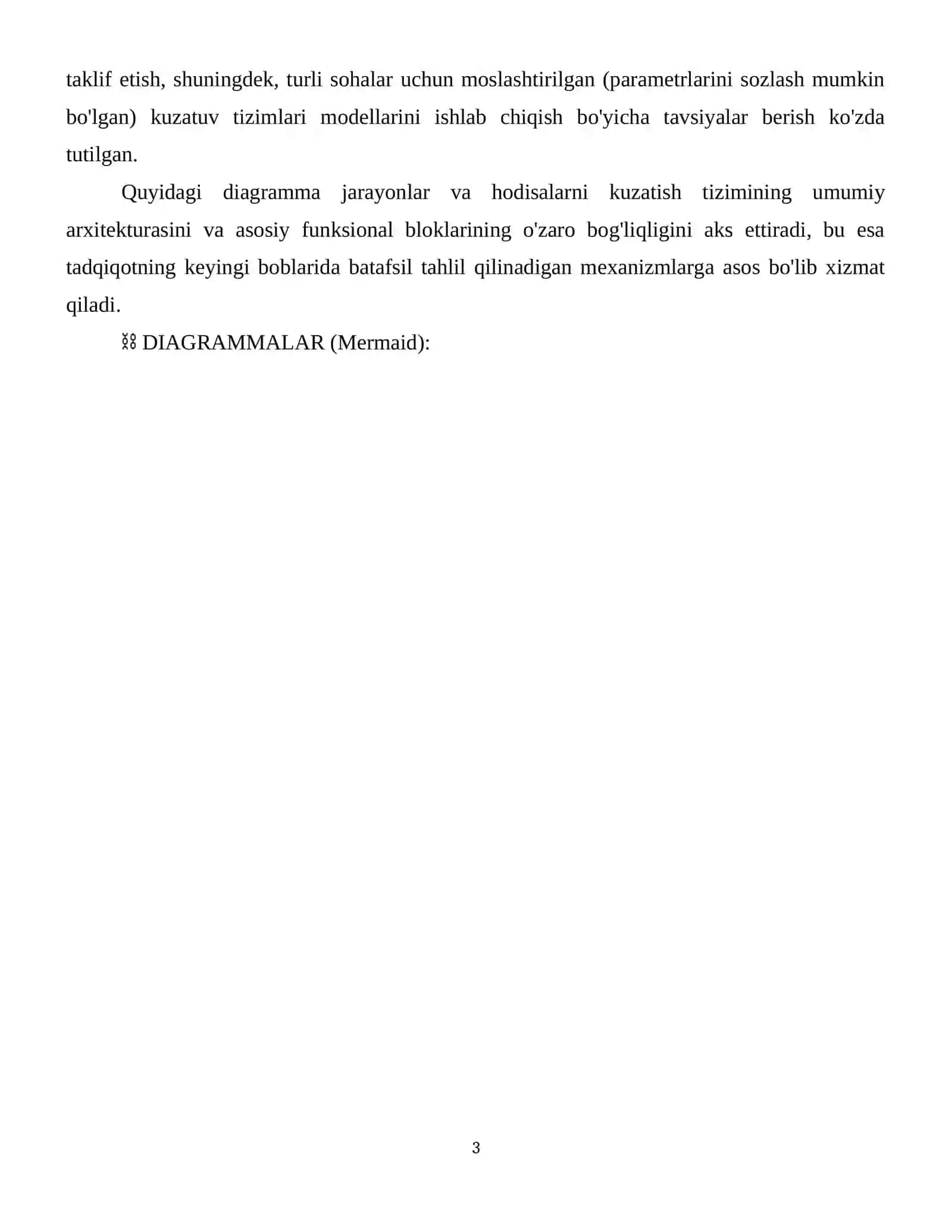 Jarayonlar va hodisalarni kuzatish tizimlari ishlash prinsiplarini tushuntirish, sozlashni amalga oshirish 4