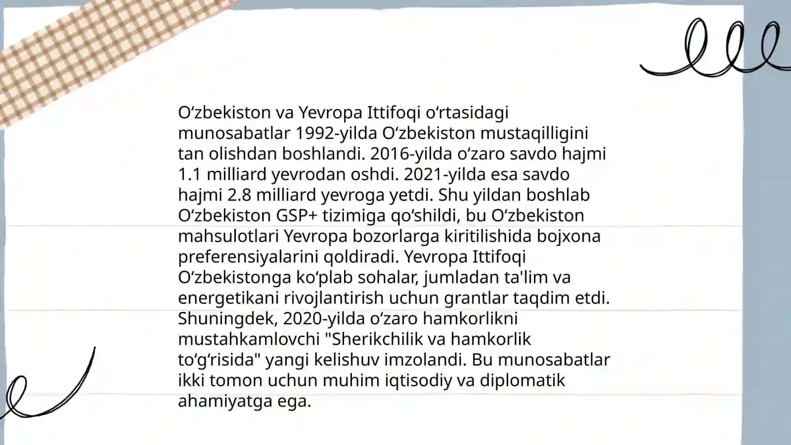 Oʻzbekistonning xalqaro tashkilotlari bilan hamkorlik aloqalari 4
