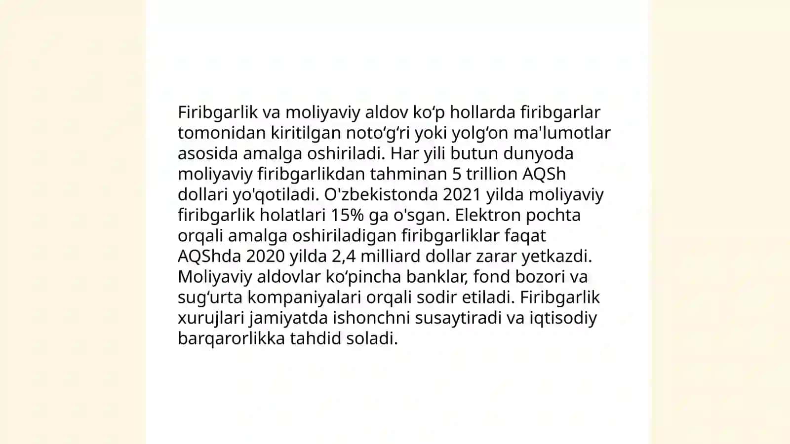 Iqtisodiyot sohasiga qarshi jinoyatlar 4