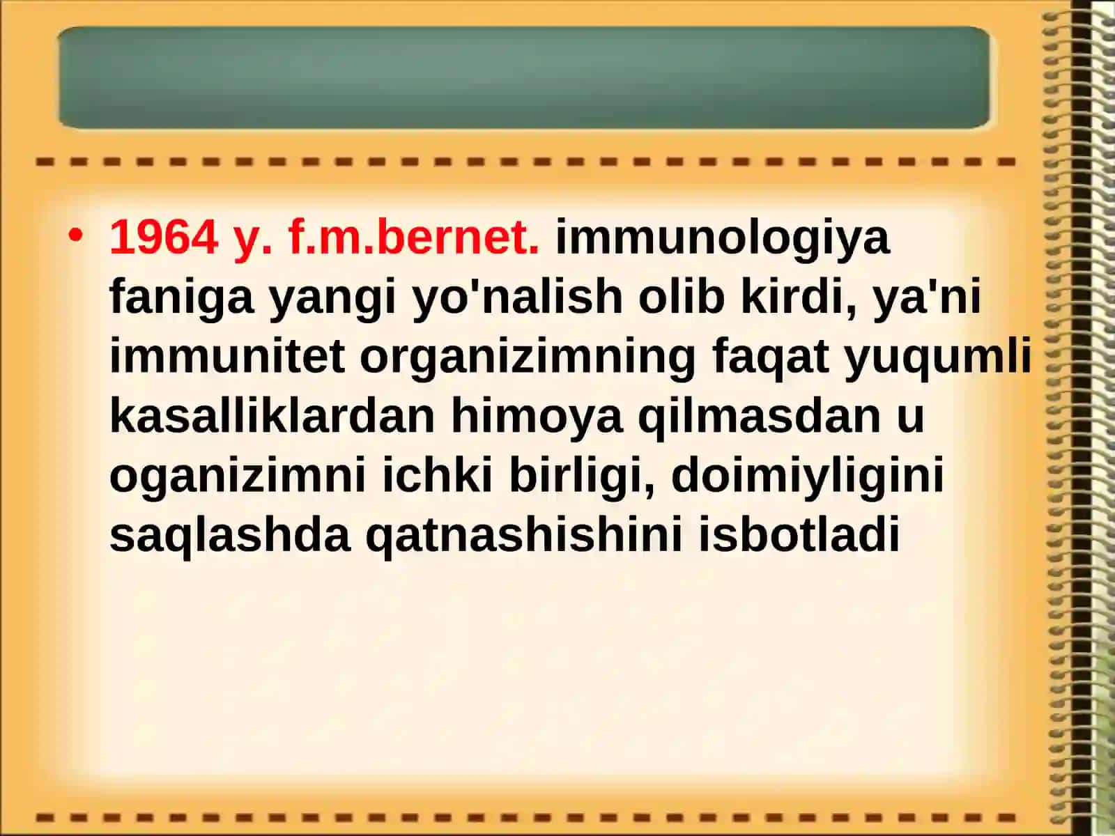 Immuntizimning bolalardagi xususiyatlari. Birlamchi va ikkilamchi immunodefitsitlar 4