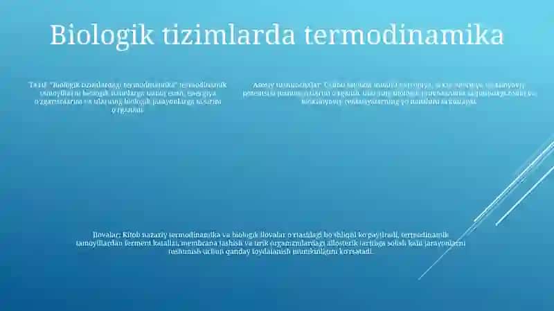 Biologik Va Fiziko - Kimyoviy Tizimlarda Ketadigan Jarayonlar 4
