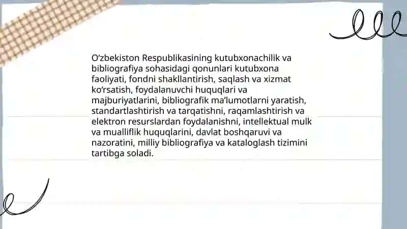 Bibliografik axborotni qondirishga oid davlat hujjatlari 4
