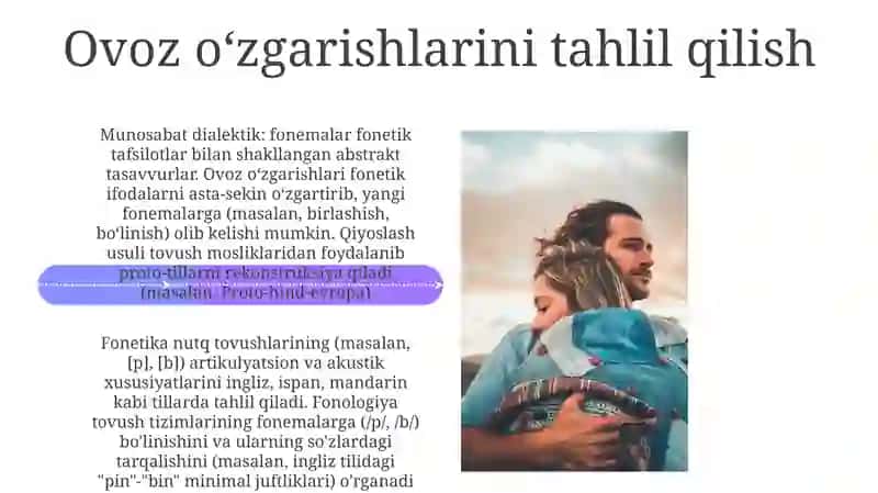 Fonema va allofonlar o'rtasidagi munosabat 4