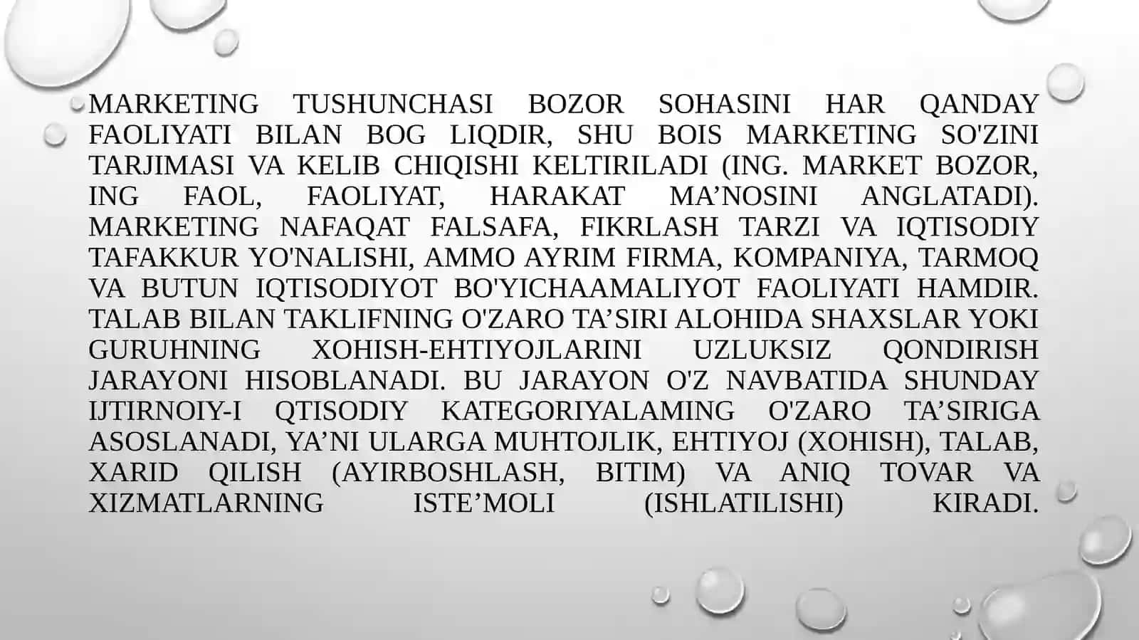 Kichik biznes va tadbirkorlikda marketing tadqiqotlarini olib borish 4
