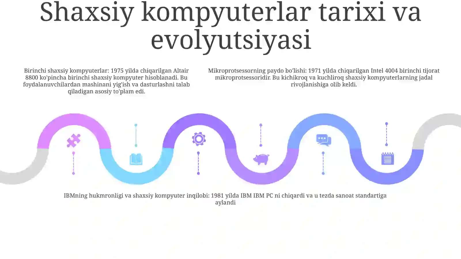 Shaxsiy Kampyuterlar Haqida Malumot Bering 4