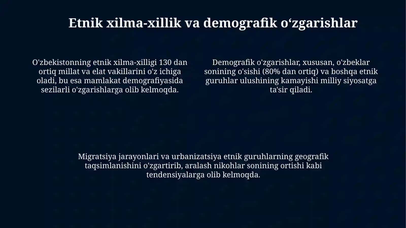 Oʻzbekistonda etnik siyosat va millatlararo munosabatlar 4