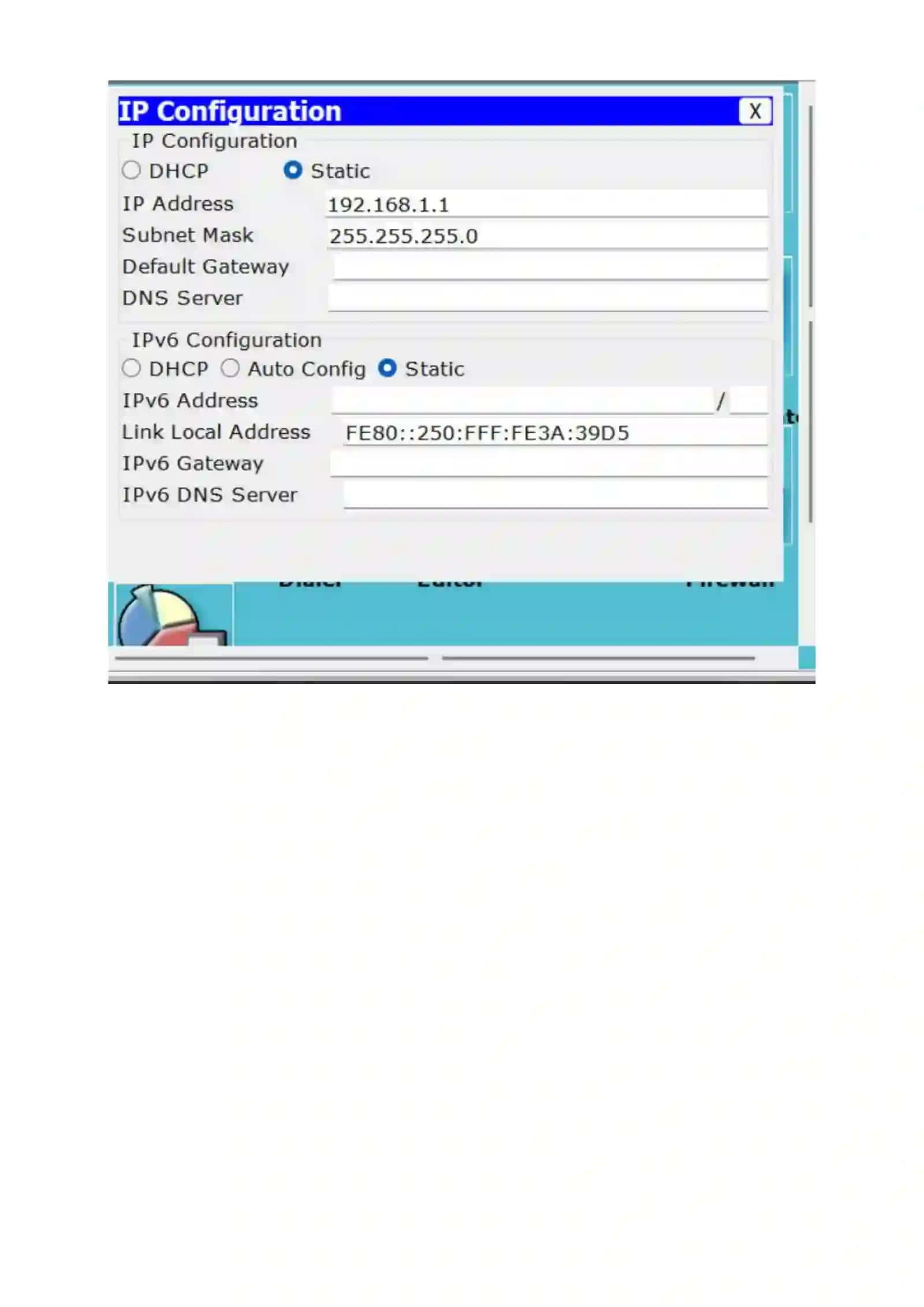 Cisco Packet Tracer muhitida pochta, veb va fayl xizmatlarini tashkil etish hamda foyfdalanuvchi sa 4