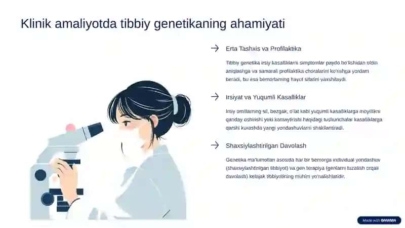 UASH faoliyatida tibbiy genetika modulini o'rni va ahamiyati 4