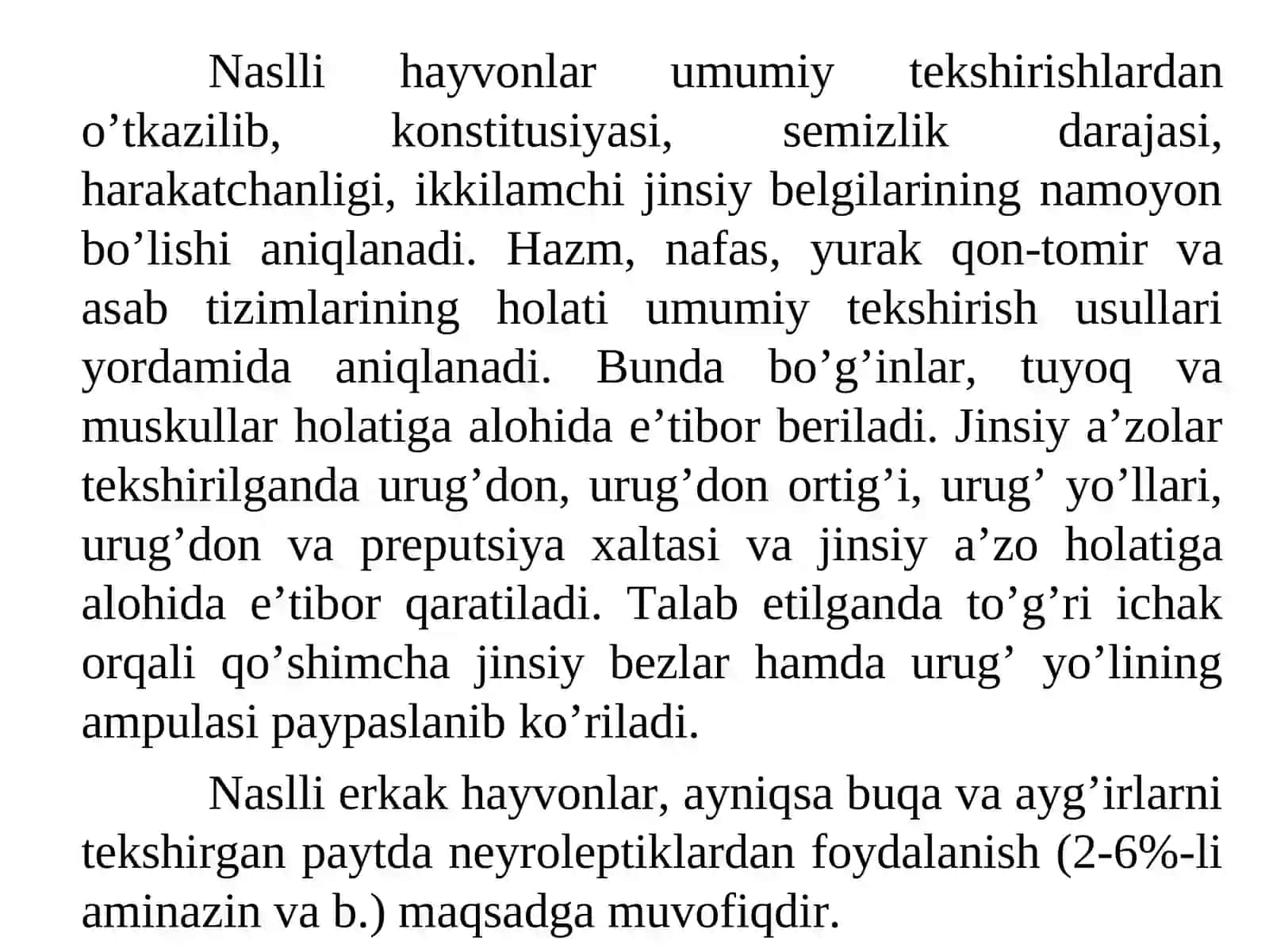 15-ma’ruza:Veterinariya andrologiyasiasoslari 4
