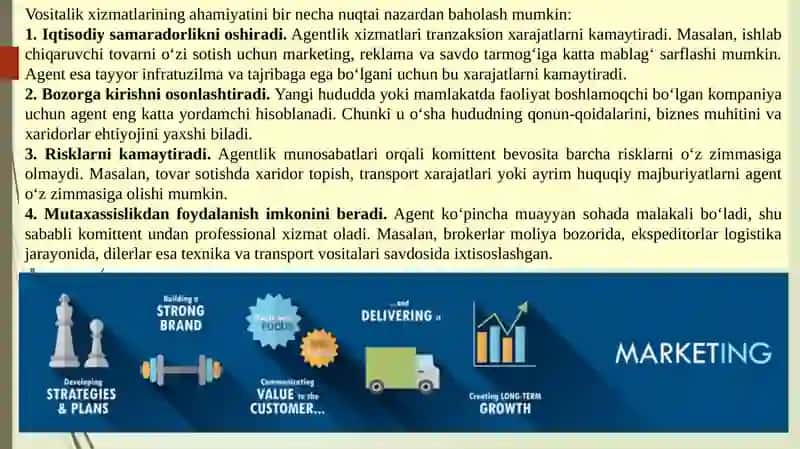 Vositalik (agentlik) xizmatlari hisobini yuritishda milliy standartlar va IFRS talablari: Komissionshartnomalar bo‘yicha farqlar 4