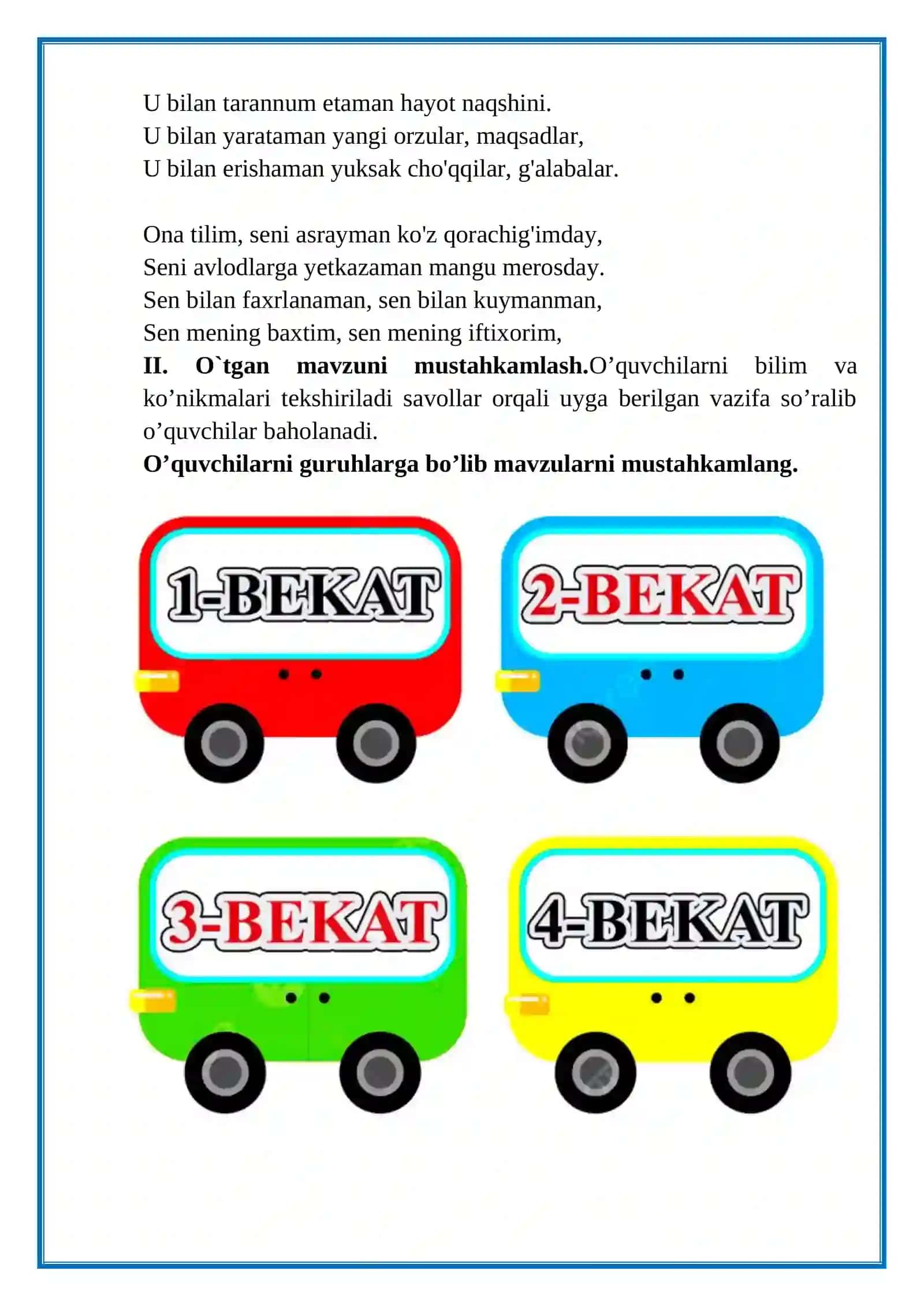 3-sinf. ona tili. Tovush va harflar 4