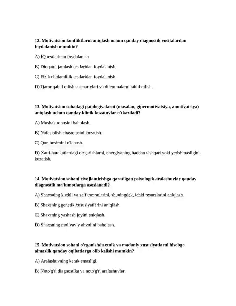 Shaxsning mativatsion soxasi psixadiagnostikasi 4