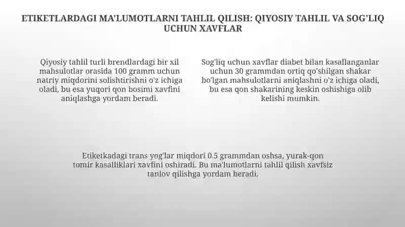 Oziq-ovqat mahsulotlari 4