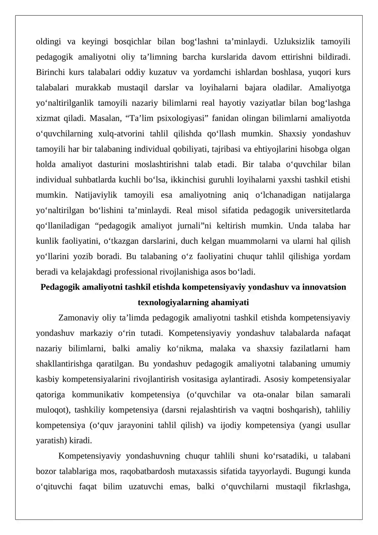 O‘quv va pedagogik amaliyotni tashkil etish shakllari 4