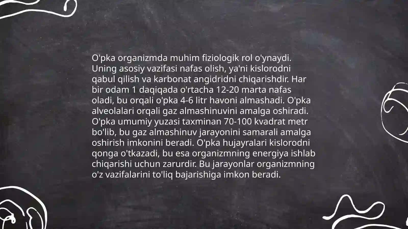 O'pkaning tuzilishi va funksiyalari 4