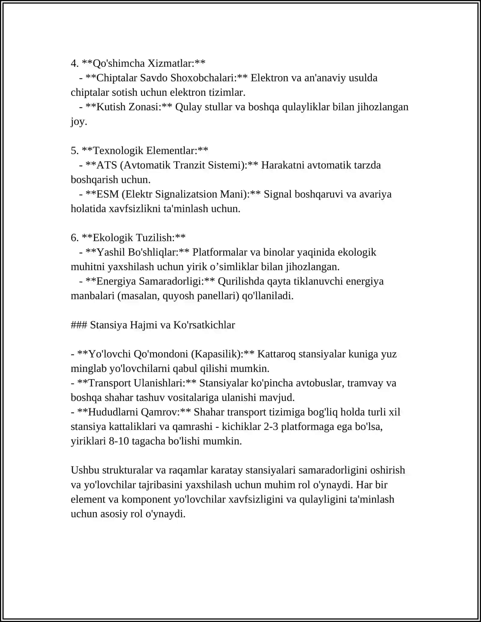 KARATAJ STANSIYALARI VA KÒTARIB TUSHURUVCHI JIHOZLAR 4