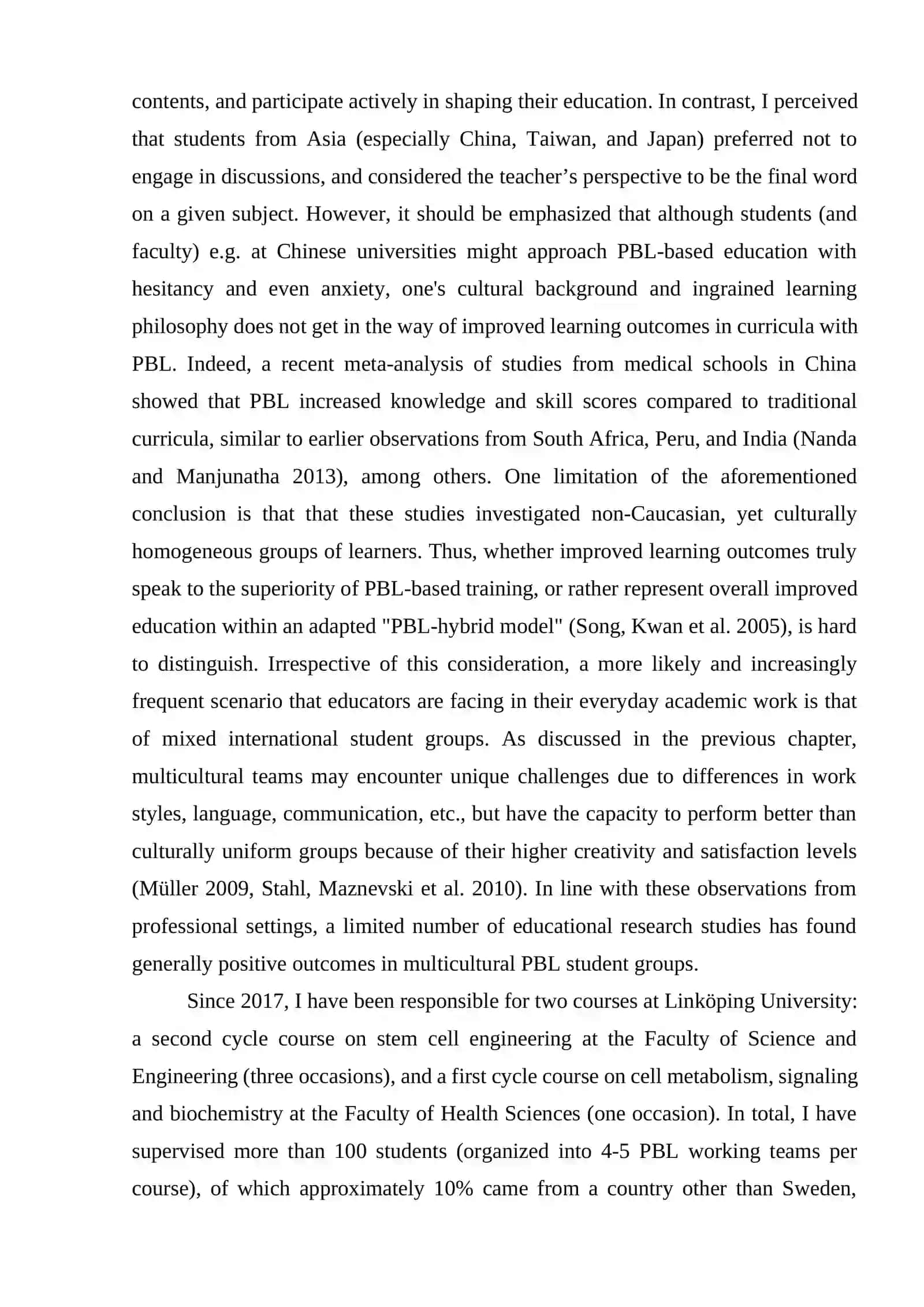 PROBLEM BASED LEARNING SOCIAL DISTANCE IN ONE’S CULTURE 4