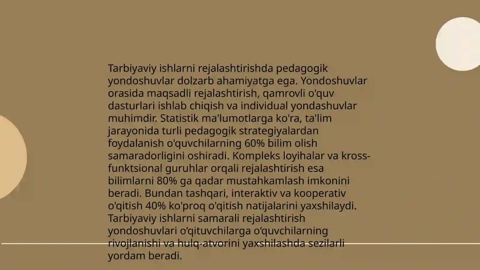 Tarbiyaviy ishlarni amalga oshirishda pedagogik mahoratning o'rni 4