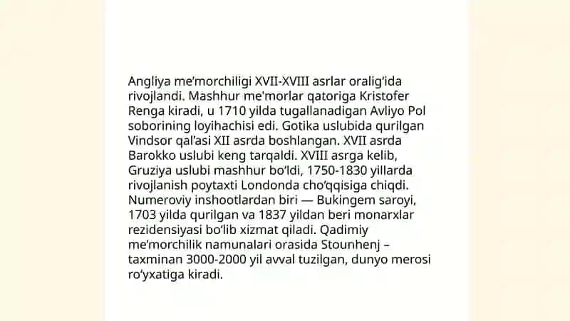 XVI asrda Angliya madaniyati 4