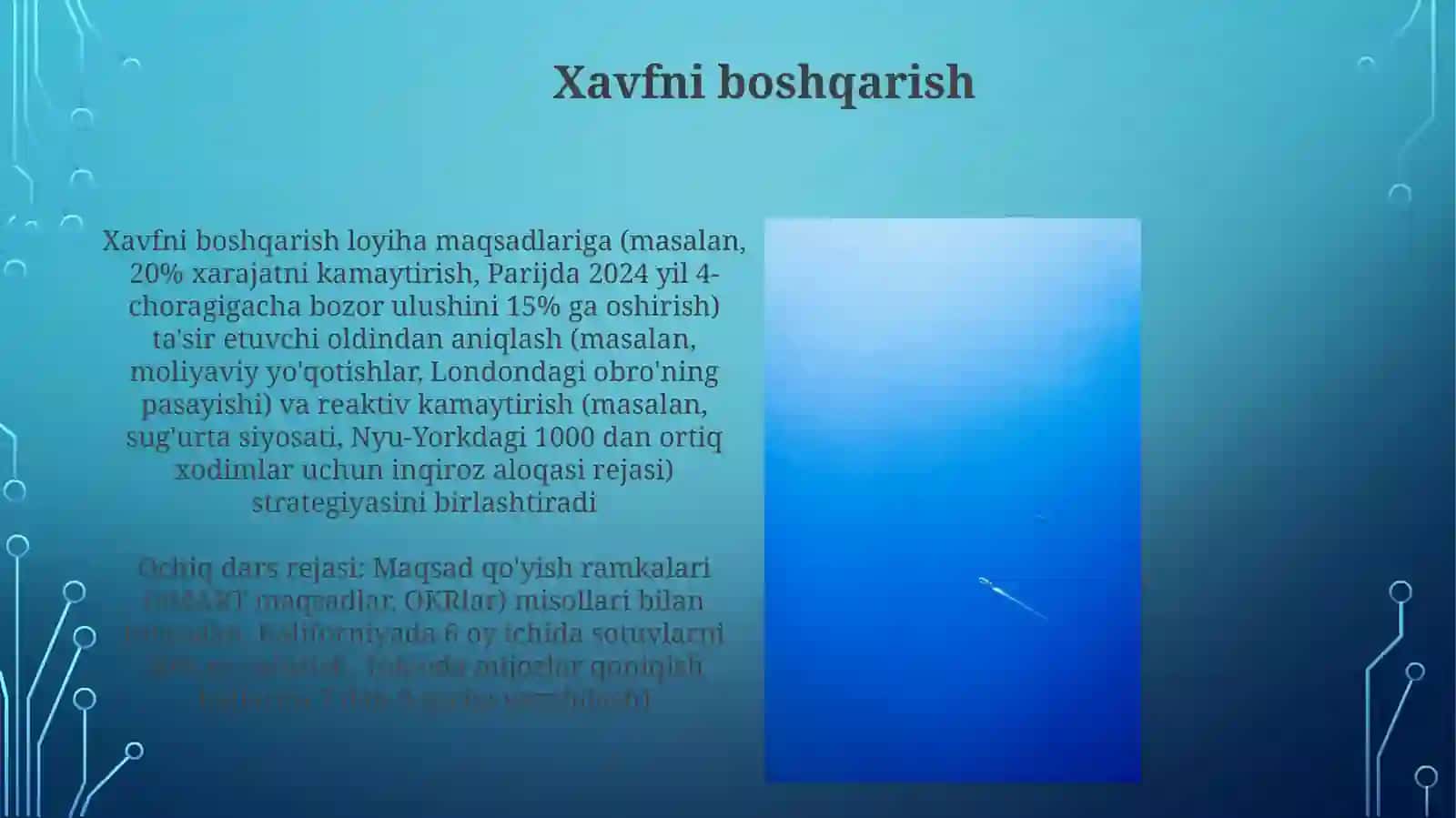 Maqsad va imkoniyat mavzusida ochiq dars ishlanmasi 4