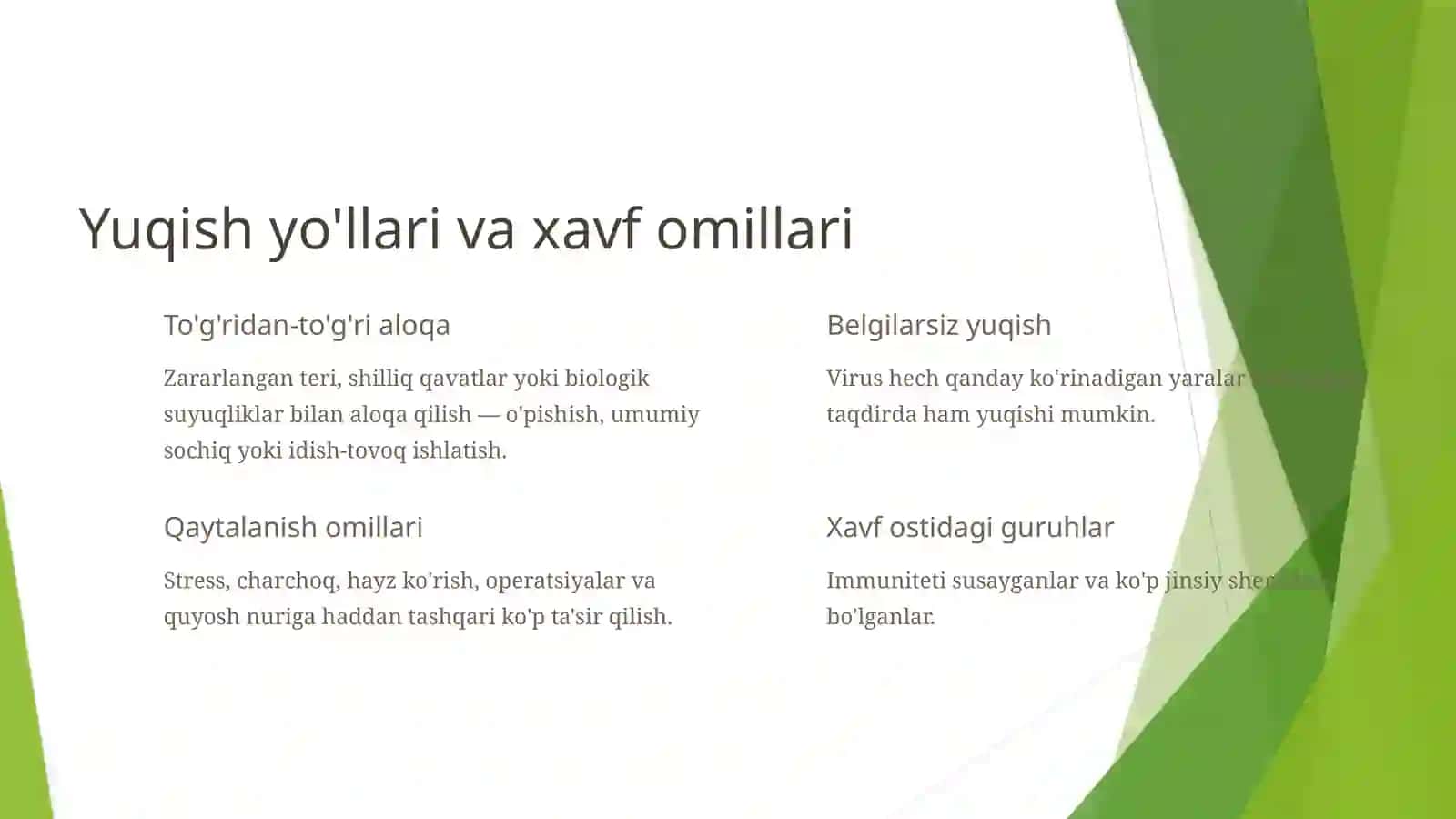 Gerpes: Keng tarqalgan virus va uning oldini olish yo'llari 4