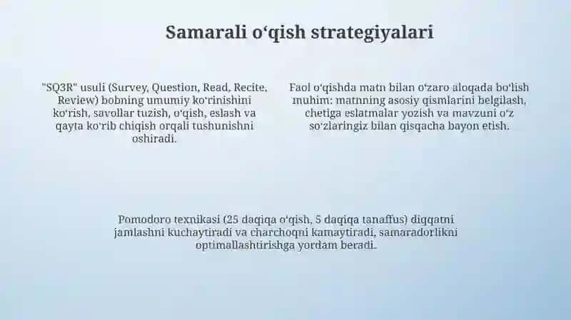 Darslik va qo‛llanmalarni tanlash va mavzularni aniqlash 4